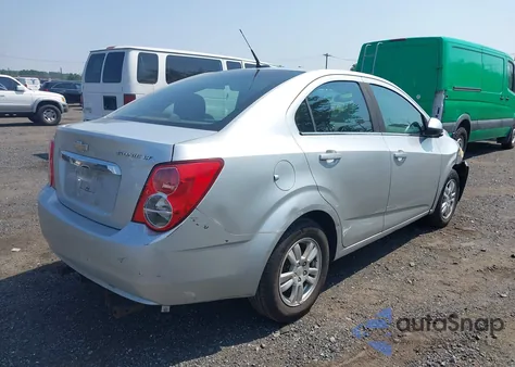 2013 Chevrolet Sonic Lt Auto from USA, damaged, VIN 1G1JC5SH9D4183322